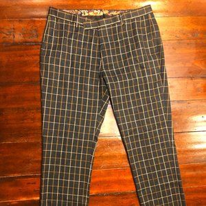 Paisley & Gray Brown plaid pants